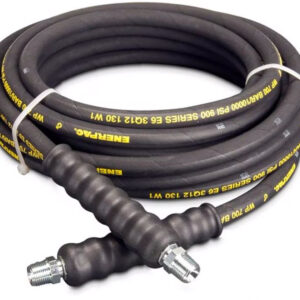 MANG. HID. 30 PIES – 9 MT. GOMA REFORZADA CONEXIONES 3/8″ NPT + 3/8″ NPT MACHO